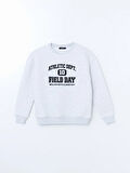 Bisiklet Yaka Kadın Sweatshirt_W4LE51Z8-DEK_8684142349849_XL