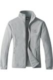 Unisex Renkli Tam Fermuarlı Polar Outdoor Polar Ceket Tactical Polar