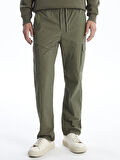 LCW Casual HAKİ Standart Kalıp Poplin Erkek Pantolon