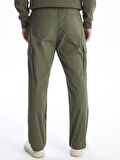 LCW Casual HAKİ Standart Kalıp Poplin Erkek Pantolon
