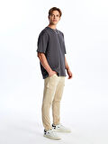 XSIDE BEJ Slim Fit Erkek Kargo Pantolon