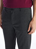 LCWAIKIKI Classic Antrasit Dar Kalıp Erkek Chino Pantolon