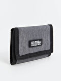 LCW ACCESSORIES Gri Baskılı Erkek Çocuk Cüzdan