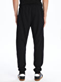 LCW Casual Siyah Slim Fit Erkek Jogger Eşofman Altı