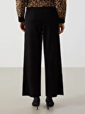 Beli Lastikli Kadın Triko Pantolon_W42054Z8-RQL_8684145198857_M