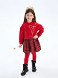 Bisiklet Yaka Kız Çocuk Elbise_W4DS81Z1-HJY868414527142012-18 Ay