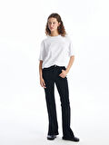 LCW Jeans SİYAH Mars Flare Kadın Jean Pantolon