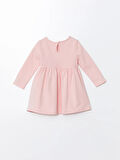 Bisiklet Yaka Uzun Kollu Baskılı Kız Bebek Elbise_W4HF73Z1-L8F86841456013883-4 Yaş