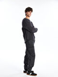 LCW Jeans ANTRASİT 780 Jogger Erkek Kargo Jean Pantolon
