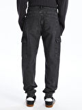 LCW Jeans ANTRASİT 780 Jogger Erkek Kargo Jean Pantolon
