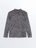 Gömlek Yaka Leopar Desenli Kadın Pijama Takımı_W41540Z8-LRW_8684145966777_3XL