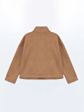 Dik Yaka Düz Oversize Kadın Sweatshirt_W4DN15Z8-DXZ_8684146022519_XL