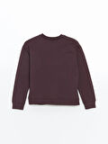 Bisiklet Yaka Baskılı Kadın Sweatshirt_W4LC12Z8-HPU_8684146086849_XL