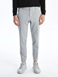 LCWAIKIKI Classic Gri Dar Kalıp Erkek Chino Pantolon