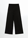 Beli Lastikli Parlak Görünümlü Kadın Triko Pantolon_W4IT41Z8-CVL_8684146952854_XL