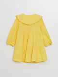 Bebe Yaka Uzun Kollu Kız Bebek Elbise_W4J669Z1-G6R86841474751549-12 Ay