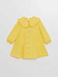 Bebe Yaka Uzun Kollu Kız Bebek Elbise_W4J669Z1-G6R86841474751549-12 Ay
