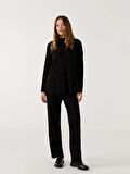 Beli Lastikli Kadın Triko Pantolon_W4IM87Z8-CVL_8684147964641_L