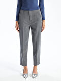 LCW Vision Gri Dar Fit Kadın Pantolon