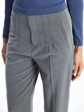 LCW Vision Gri Dar Fit Kadın Pantolon