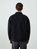 LCW Jeans SİYAH Rahat Kalıp Erkek Jean Ceket