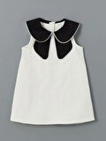 Bebe Yaka Armürlü Kız Çocuk Elbise_W4H948Z1-R9J868414810855612-18 Ay