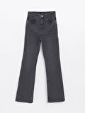 LCW Jeans GRİ Mars Flare Kadın Jean Pantolon