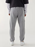 LCW Casual Gri Standart Kalıp Erkek Kalın Jogger Eşofman Altı