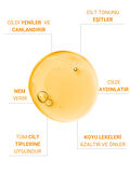 The Vivia Leke Karşıtı Aydınlatıcı C Vitamini Serum Glutatyon, %20 Askorbik Asit, %5 Ferulik Asit 30 ml