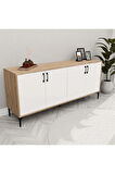 Mezza 1666 Ares Modern Konsol 180 Cm Sepet - Beyaz