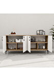 Mezza 1666 Ares Modern Konsol 180 Cm Sepet - Beyaz