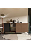 Mezza 1682 Vısıon Konsol 180 Cm Hat - Kaplan - Antrasit