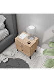 Mezza 3722 MONA 2 ÇEKMECELİ KOMODİN SEPET