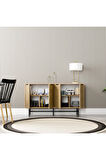 Mezza 4612 BLANCO 145 CM (METAL AYAKLI) KONSOL SEPET-YUNUS