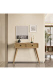 6025 LUNA (AHŞAP AYAKLI) MDF PROFİL ÇERÇEVELİ 2 ÇEKMECELİ DRESUAR SEPET-YUNUS