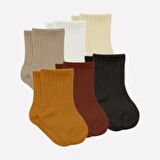 Bistyle 6'lı Bebek Çorabı 6003