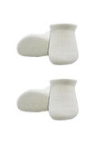 Bistyle 2'li Sneakers Kaymaz Basic Penye Çorap Bs20103 Ekru Ekru