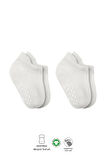 Bistyle 2'li Sneakers Kaymaz Basic Penye Çorap Bs20103 Ekru Ekru