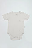 Bistyle Organik Natural Basic Style Yarım Kol Body Bs17103 Ekru
