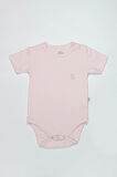 Bistyle Organik Natural Basic Style Yarım Kol Body Bs17103 Pembe