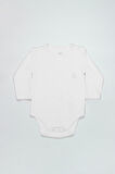 Bistyle Natural Basic Style Uzun Kol Body 17104 Beyaz