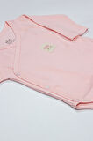 Bistyle Organic Modal Flying Balloons Kruvaze Uzun Kol Body Bs17121 Pembe
