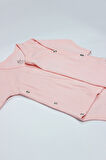 Bistyle Organic Modal Flying Balloons Kruvaze Uzun Kol Body Bs17121 Pembe
