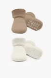 Bistyle 2li Havlu Soket Kaymaz Basic Boy 10508 Bej