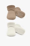 Bistyle 2li Havlu Soket Kaymaz Basic Boy 10508 Bej