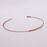 AgaKulche Gümüş Yarım Su Yolu Hayalet Bileklik