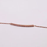 AgaKulche Gümüş Yarım Su Yolu Hayalet Bileklik