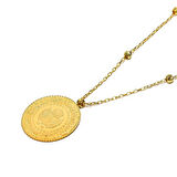 AgaKulche Çeyrek 22 Ayar Altın Kolye