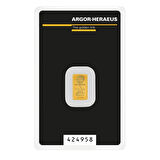 AgaKulche Argor Heraeus 1 gr Kinebar 24 Ayar 999.9 Külçe Altın