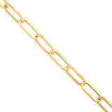AgaKulche Ataç 4 mm Altın Bileklik